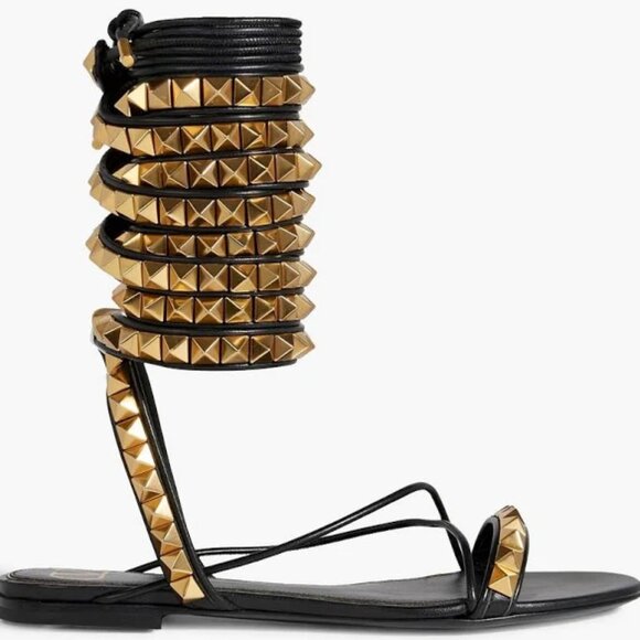 VALENTINO GARAVANI Rockstud leather sandals